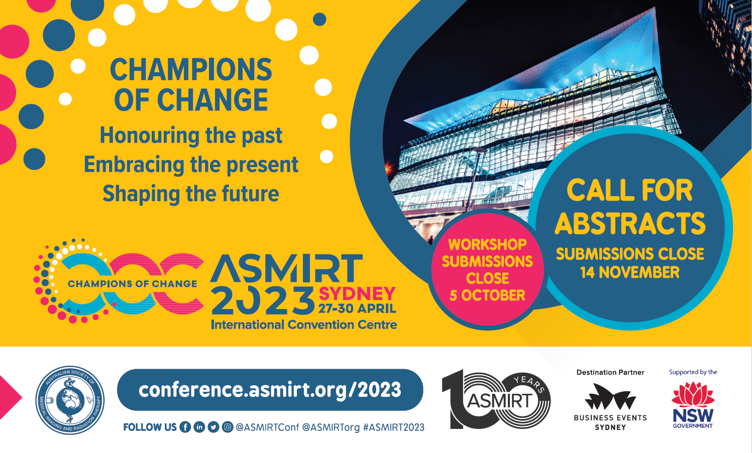 ASMIRT 2023 - call for Workshop submissions and Abstracts
